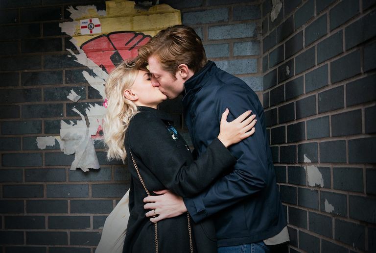 Daniel kiss Bethany in Coronation Street this week