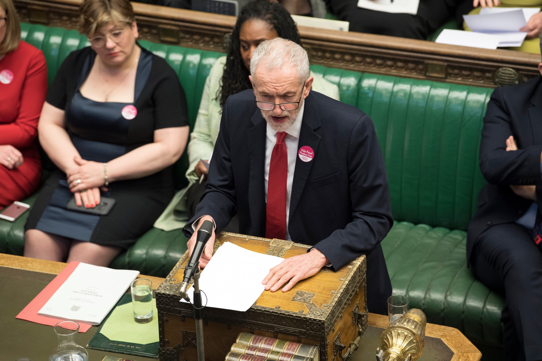Jeremy Corbyn said 'The House has definitely ruled out no deal'