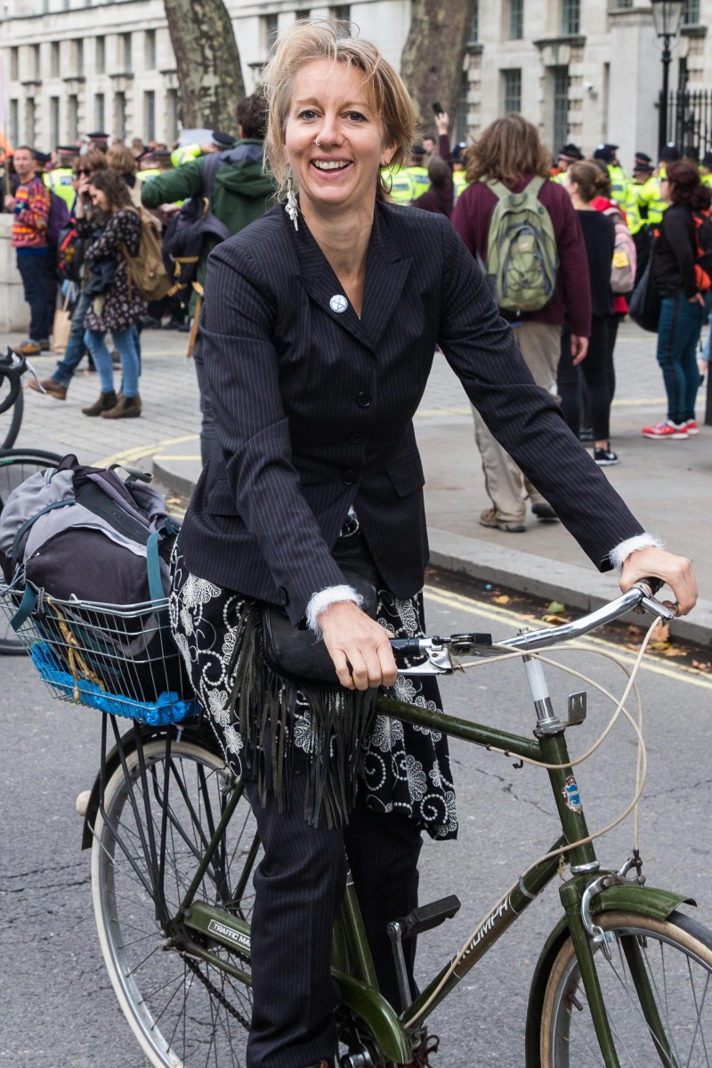 Gail Bradbrook is a founder of Extinction Rebellion, the activist group stopping the rest of the capital city from getting to work on time