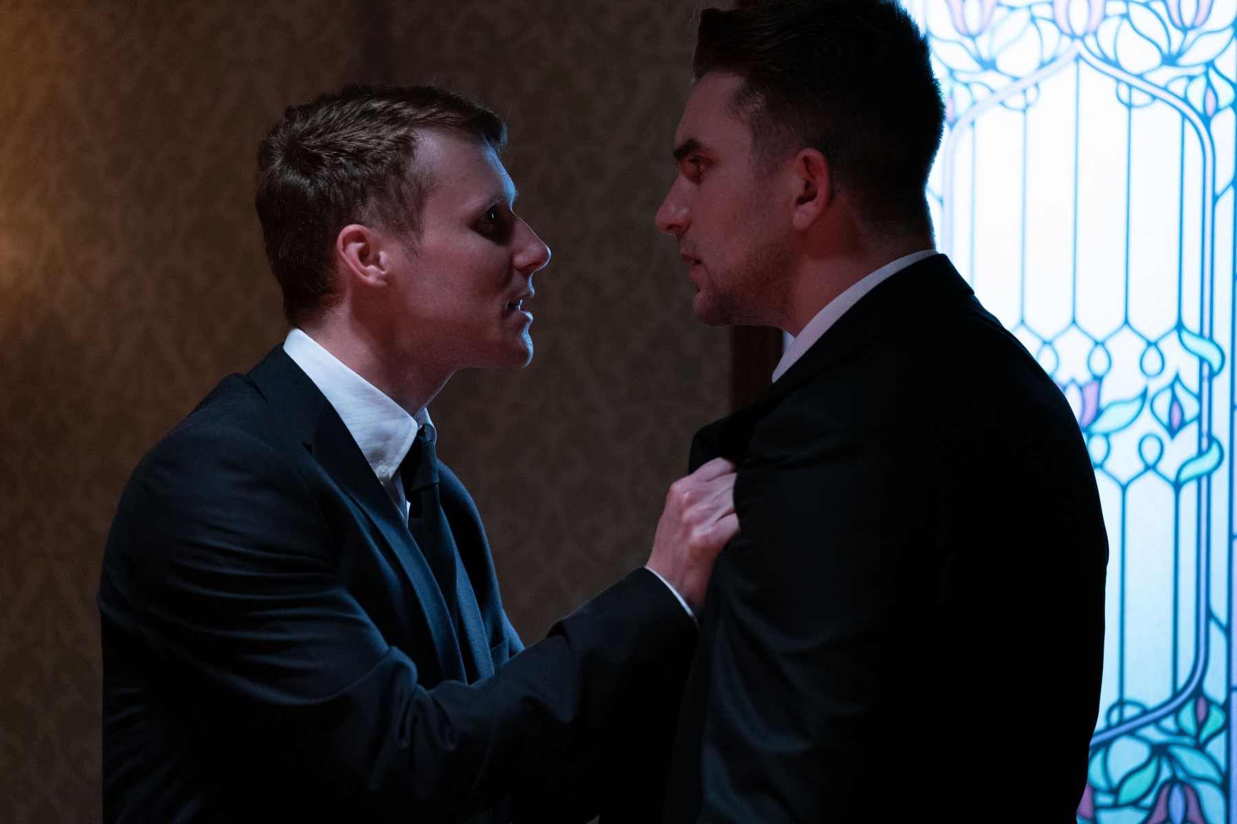 Callum is shocked by Jay's angry reaction to the funeral request