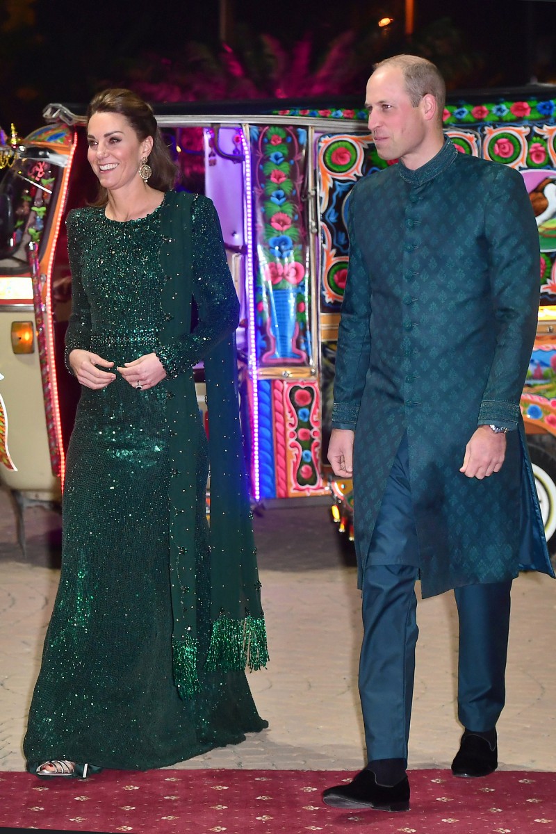 Prince William was seen wearing a Sherwani in Pakistan