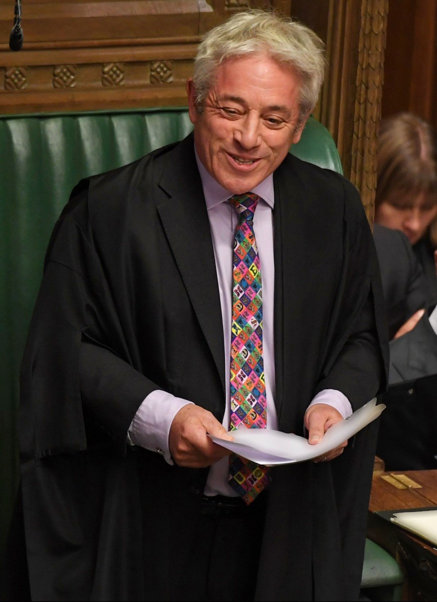 John Bercow is one of the most gloriously public cuckolds of the kingdom but has a perfectly good brain on him