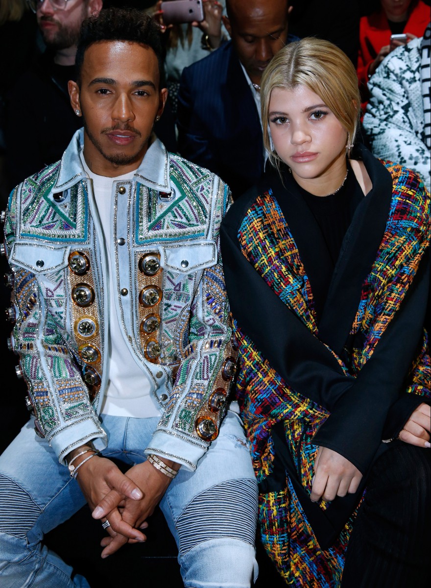 Hamilton and Richie shared a love of fashion, attending Paris Fashion Week together