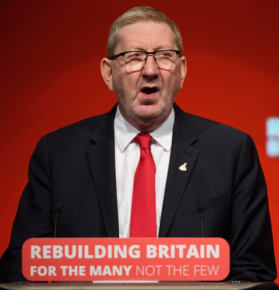 Unite boss Len McCluskey called a vote by left-wing activists to widen free movement rules wrong