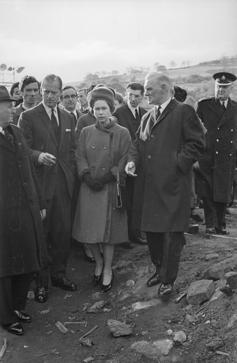 The Queen at Aberfan