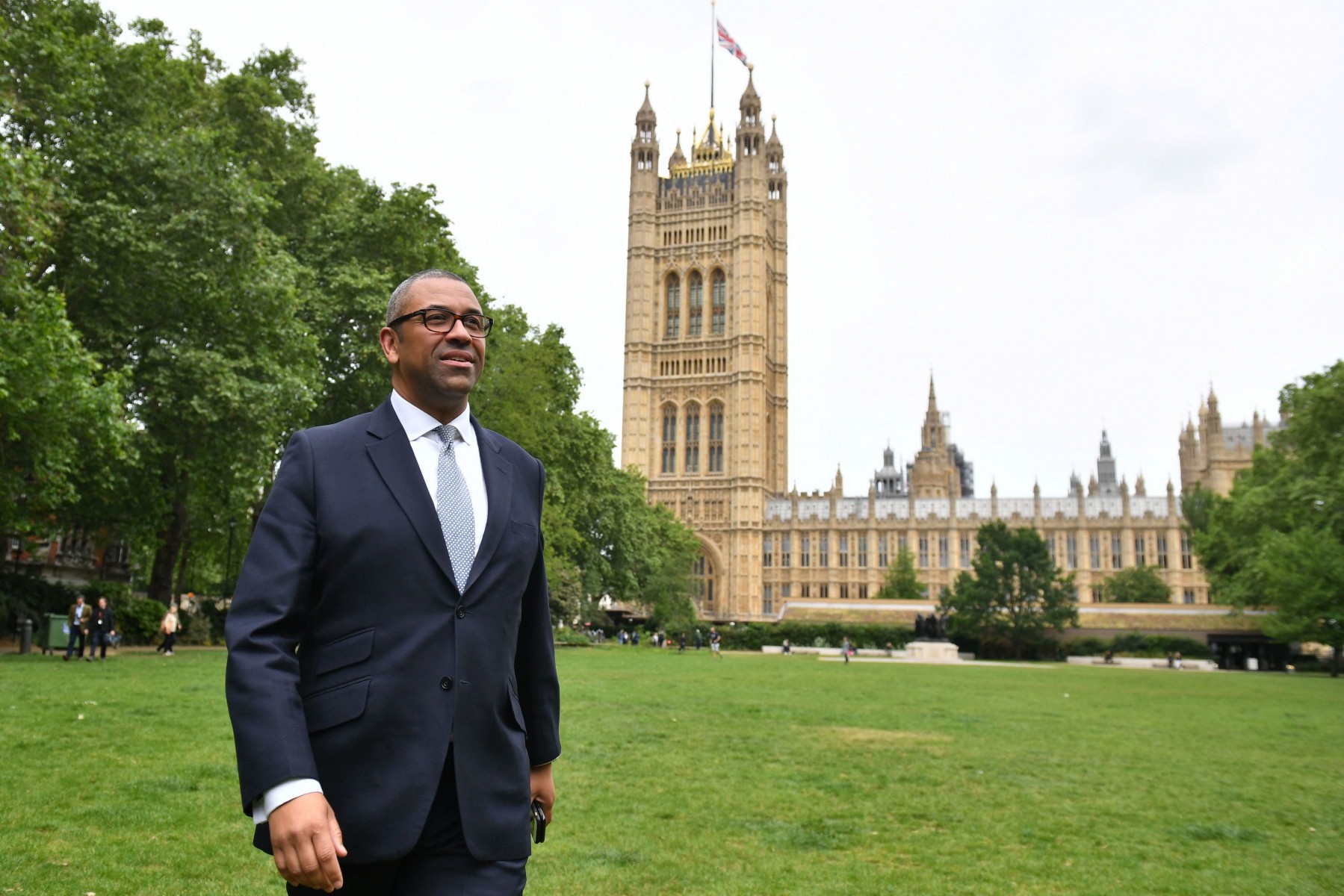 James Cleverly put his name forward to replace Theresa May on May 28, but backed out on June 4