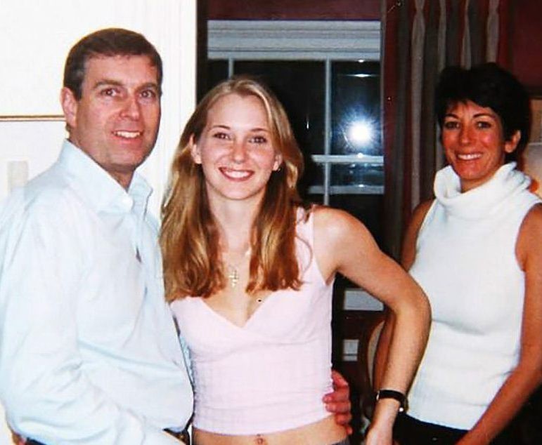 Virginia Roberts, pictured with Prince Andrew, has branded his denials 'appalling'