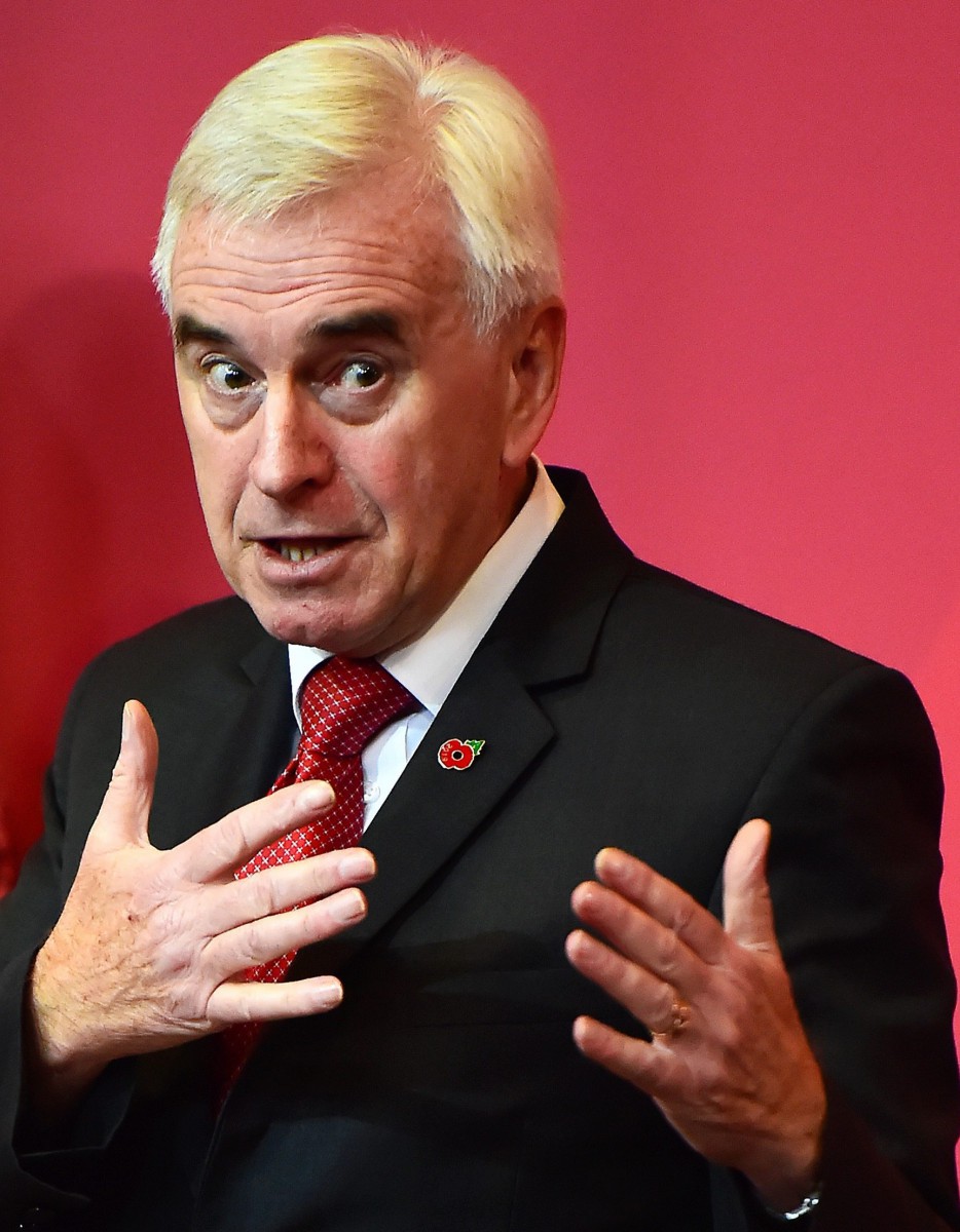 Shadow Chancellor John McDonnell would have to find an extra 650million a day for five years to meet his reckless commitments
