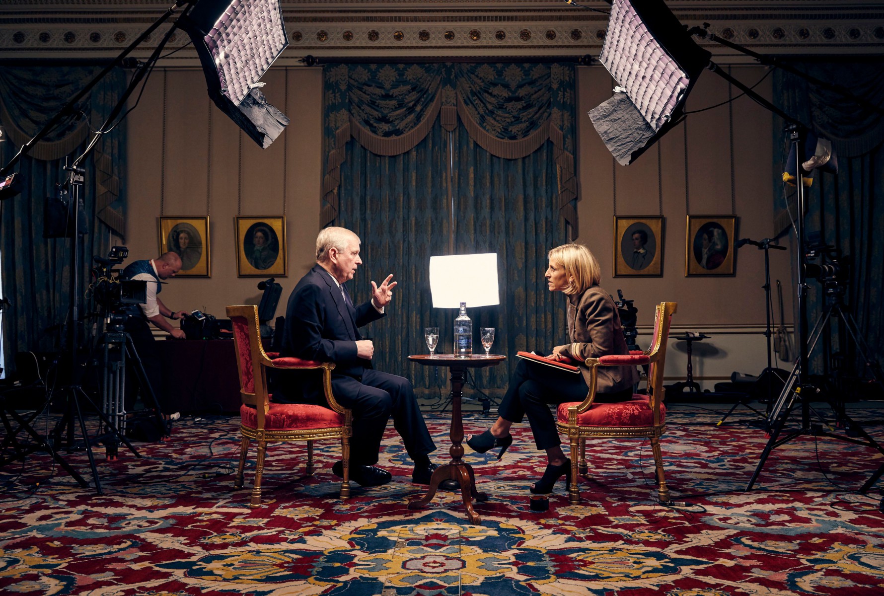The interview will air on BBC Newsnight's Emily Maitlis