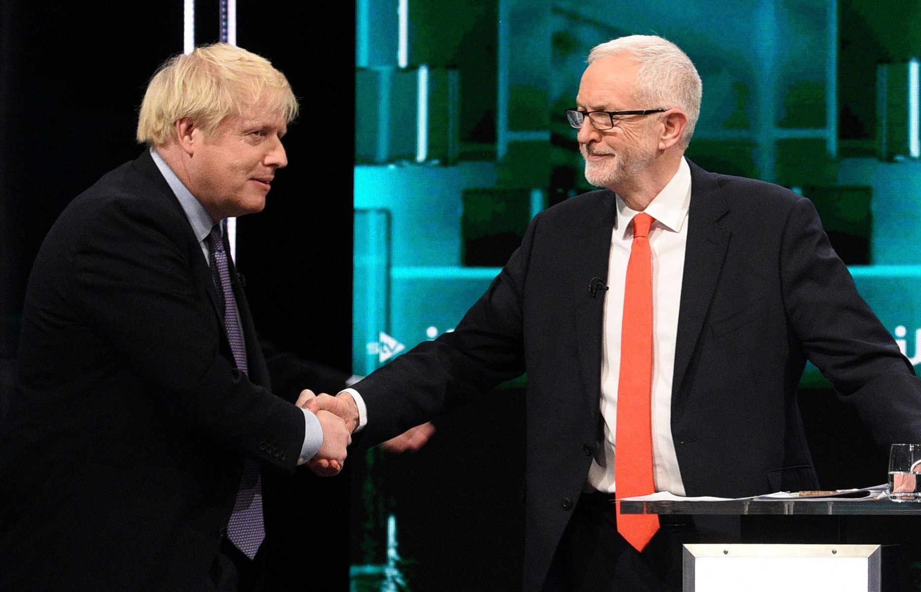 Boris Johnson and Jeremy Corbyn today went head to head