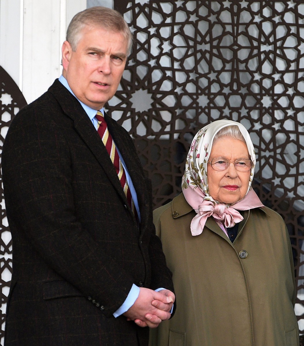 The Queen forced Prince Andrew to step down from royal duties earlier this week
