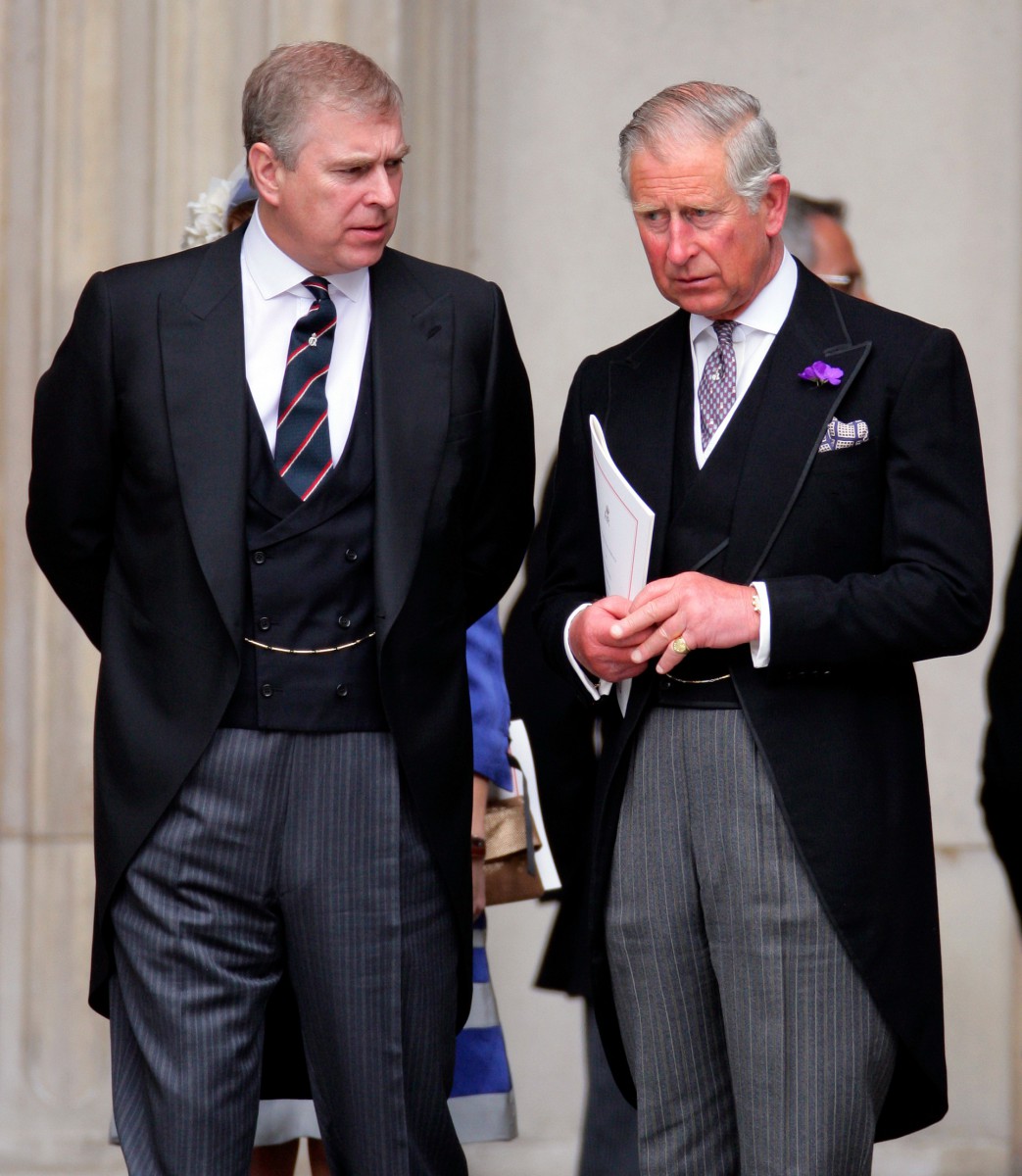 Prince Charles had some stern words for his brother Andrew it has been reported