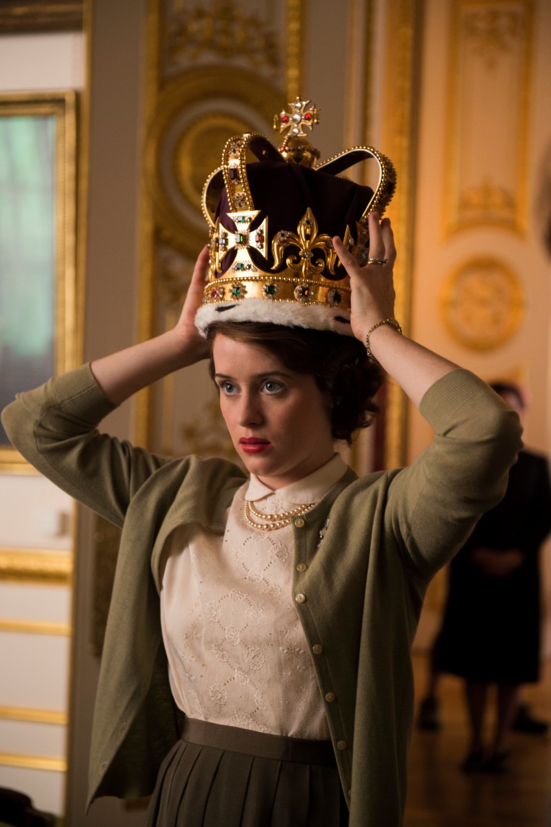 Claire Foy starred as a young Queen in The Crown