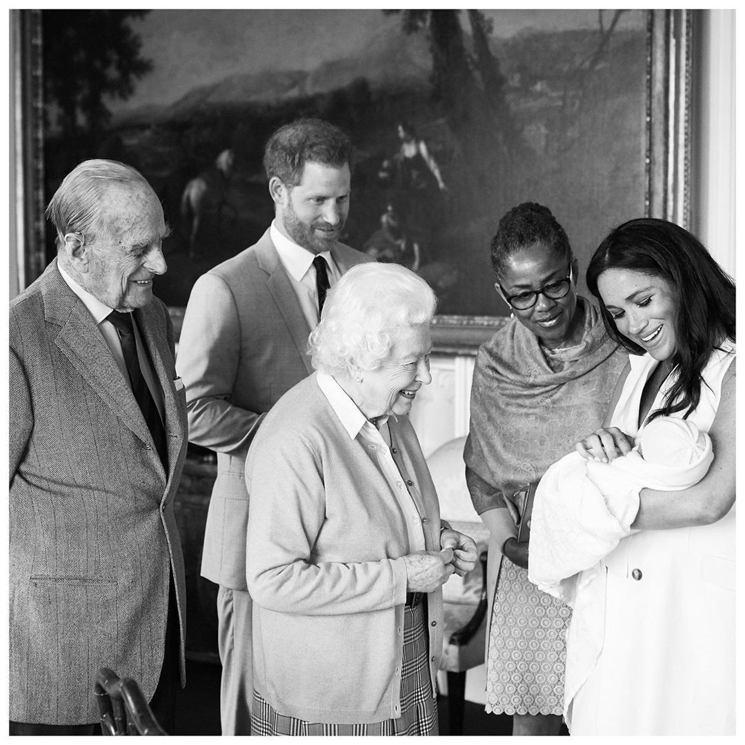 Their most 'liked' post of the year is when Archie met the Queen