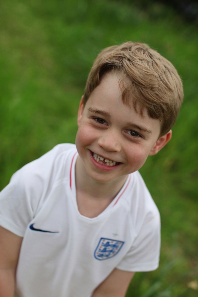 Prince George listens to Three Lions every morning, his dad has revealed