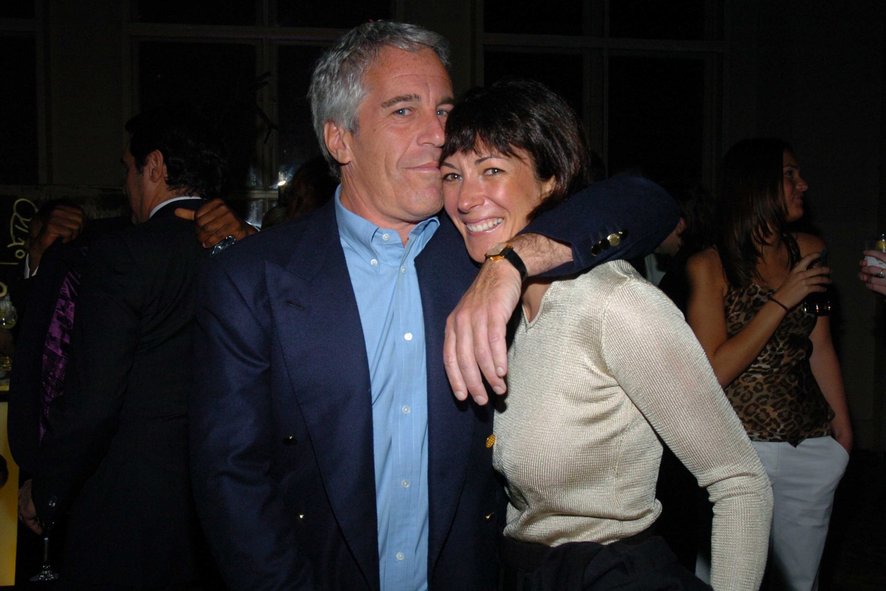 Twisted Epstein pictured with his former partner Ghislaine Maxwell