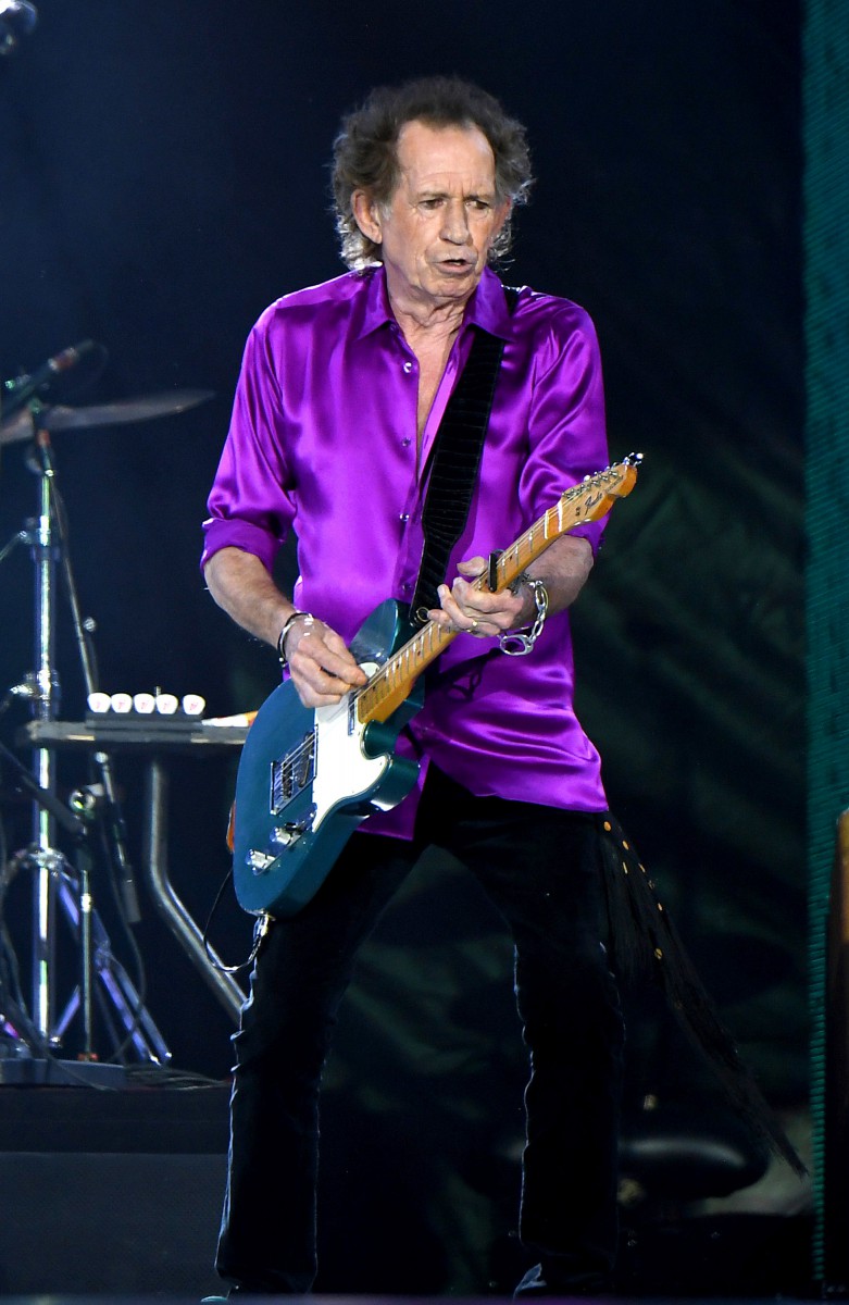 Keith Richard is still touring with The Rolling Stones this year