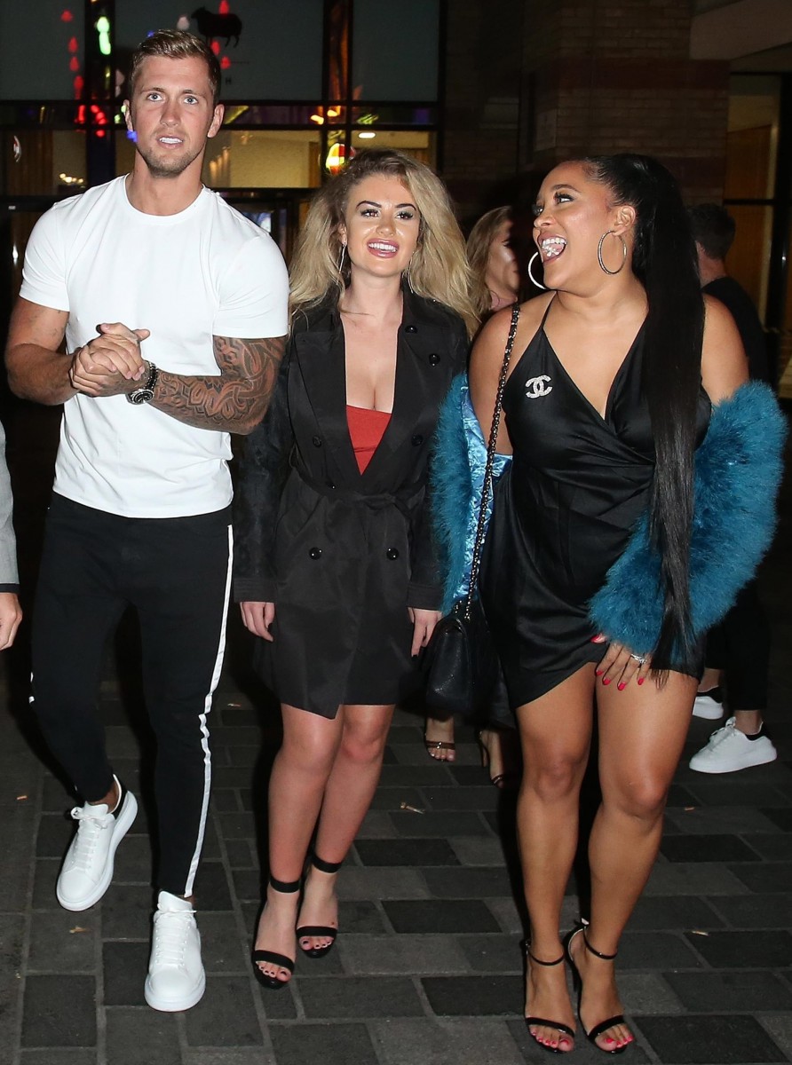 Chloe Ayling claims she had a threesome with Dan Osborne and US reality TV star Natalie Nunn on the night this photo was taken 