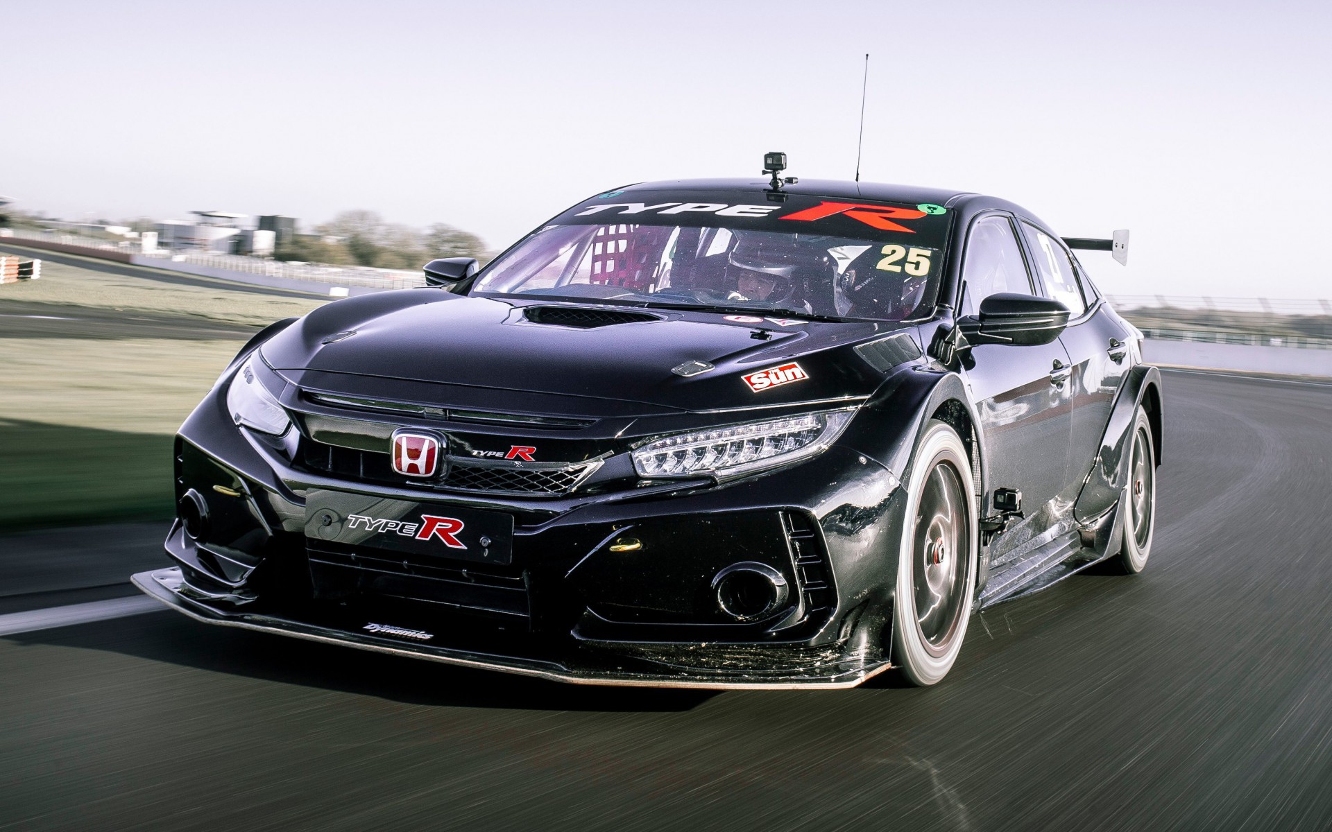 The Honda Civic Race Car is really quick but has less grip than Bambi