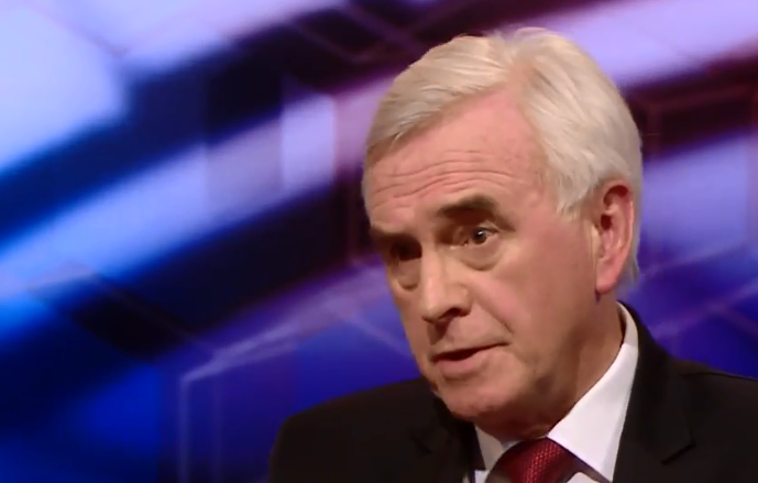 John McDonnell admitted the results had come as a huge shock