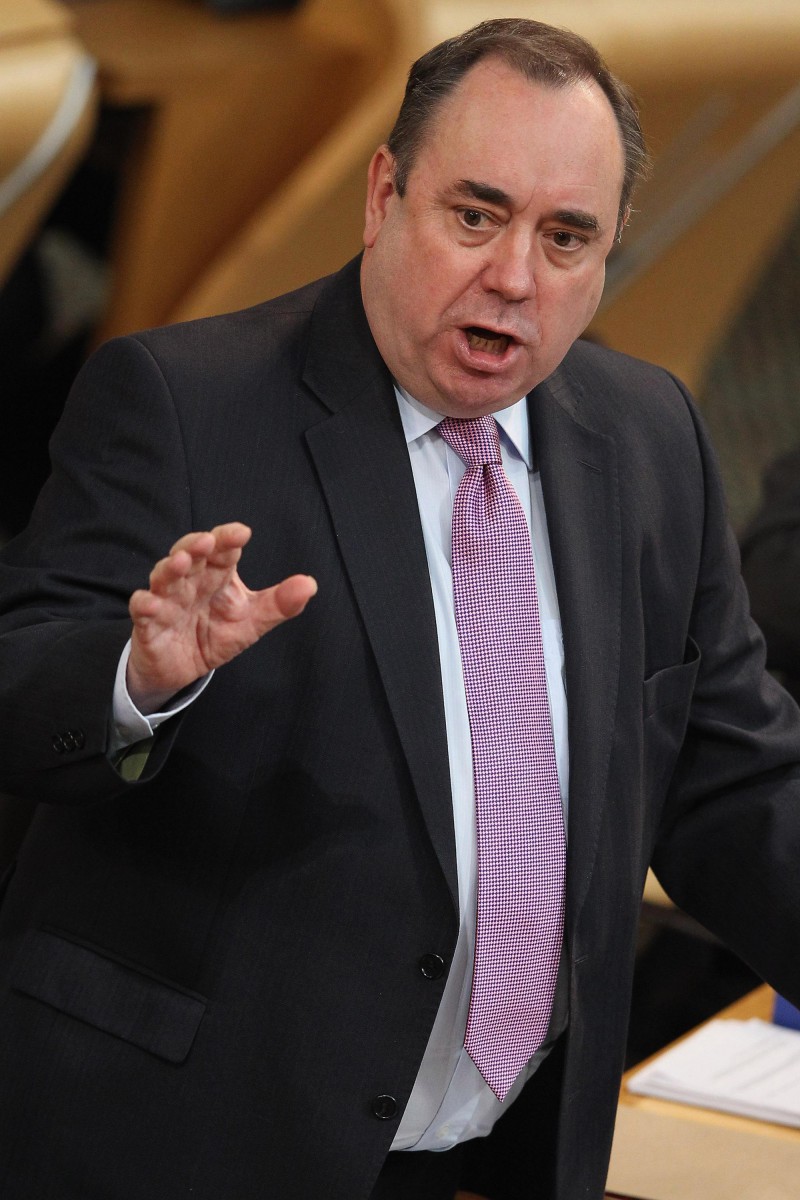 Alex Salmond has gained independence from Westminster after losing his seat