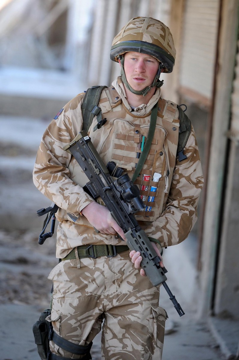 Prince Harry was slammed by Mr Glancy, who served with him in Afghanistan, over his attempts to 'privatise the monarchy' 