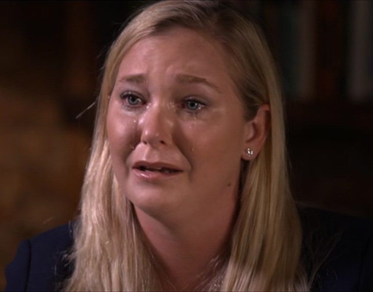 Virginia Giuffre broke down in tears in a Panorama interview 