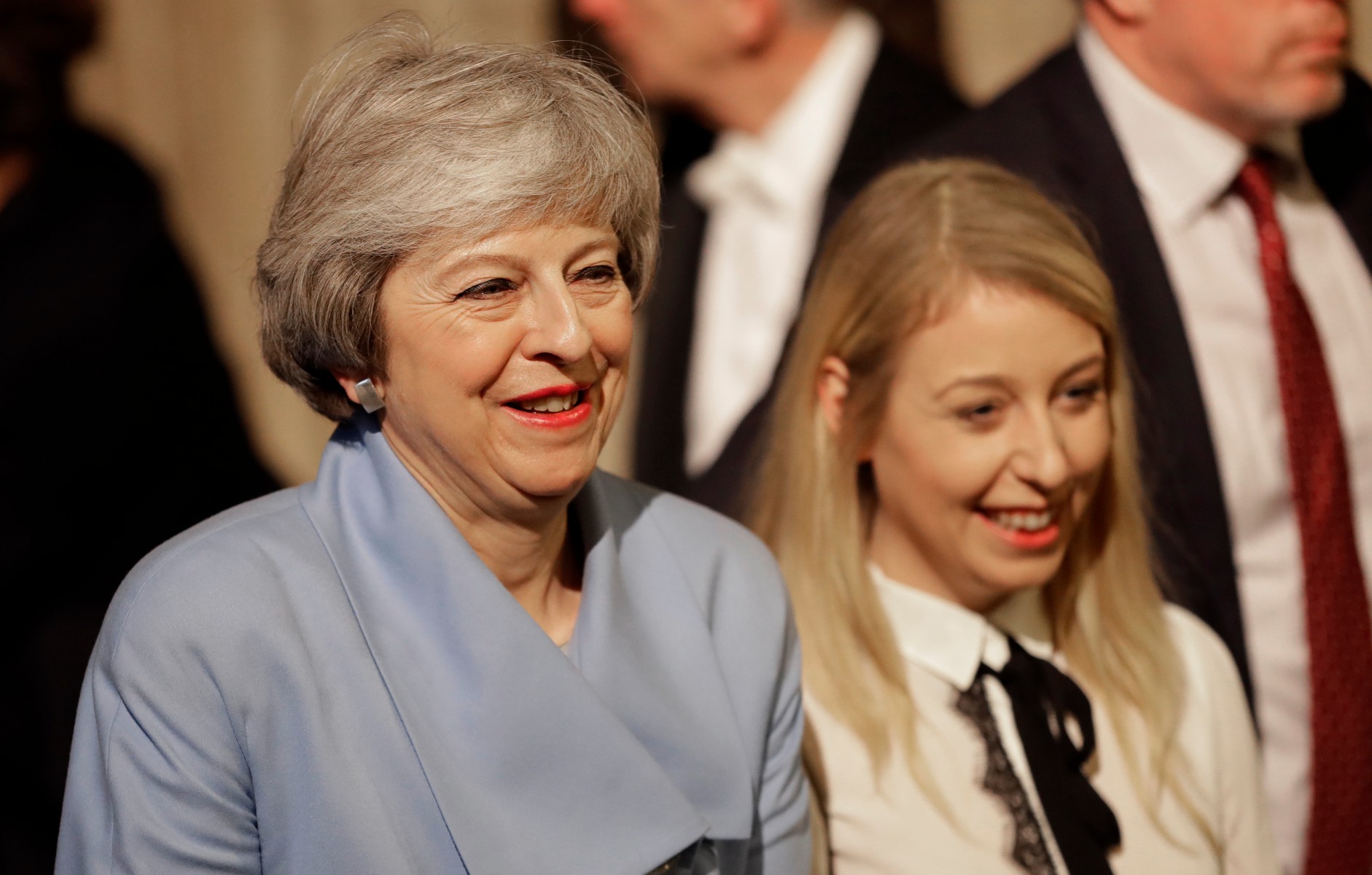 Theresa May was reelected as the Conservative MP for Maidenhead