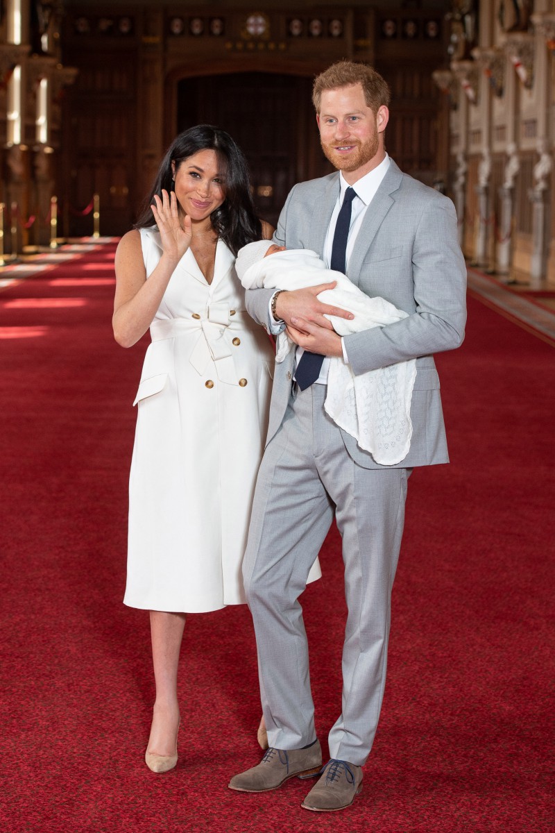 Prince Harry had not seen his wife Meghan and baby Archie