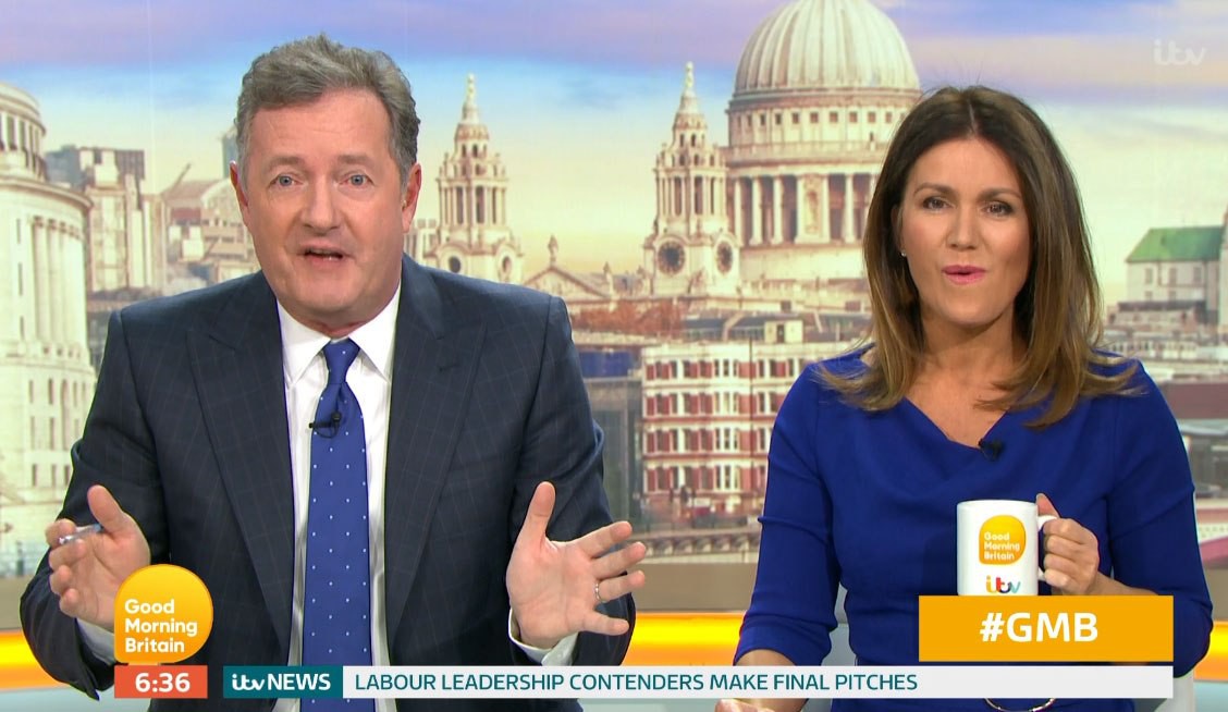 Piers Morgan blasted the couple for 'acting like brats'