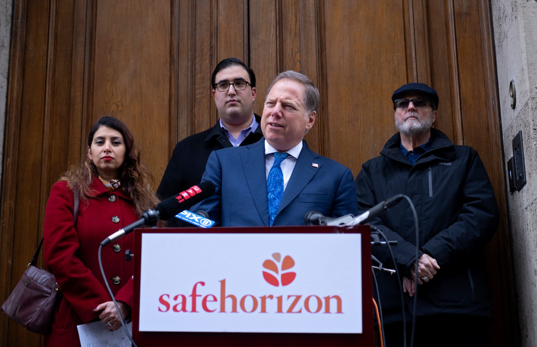 Geoffrey Berman, the US attorney for the Southern District of New York, revealed the princes lack of cooperation during a dramatic press conference outside Epsteins mansion