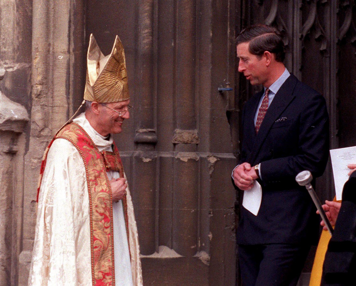 Prince Charles was friends with the former bishop
