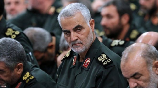  General Qasem Soleimani, the head of the Iranian Revolutionary Guards' elite Quds Force, has been killed by US forces in Iraq