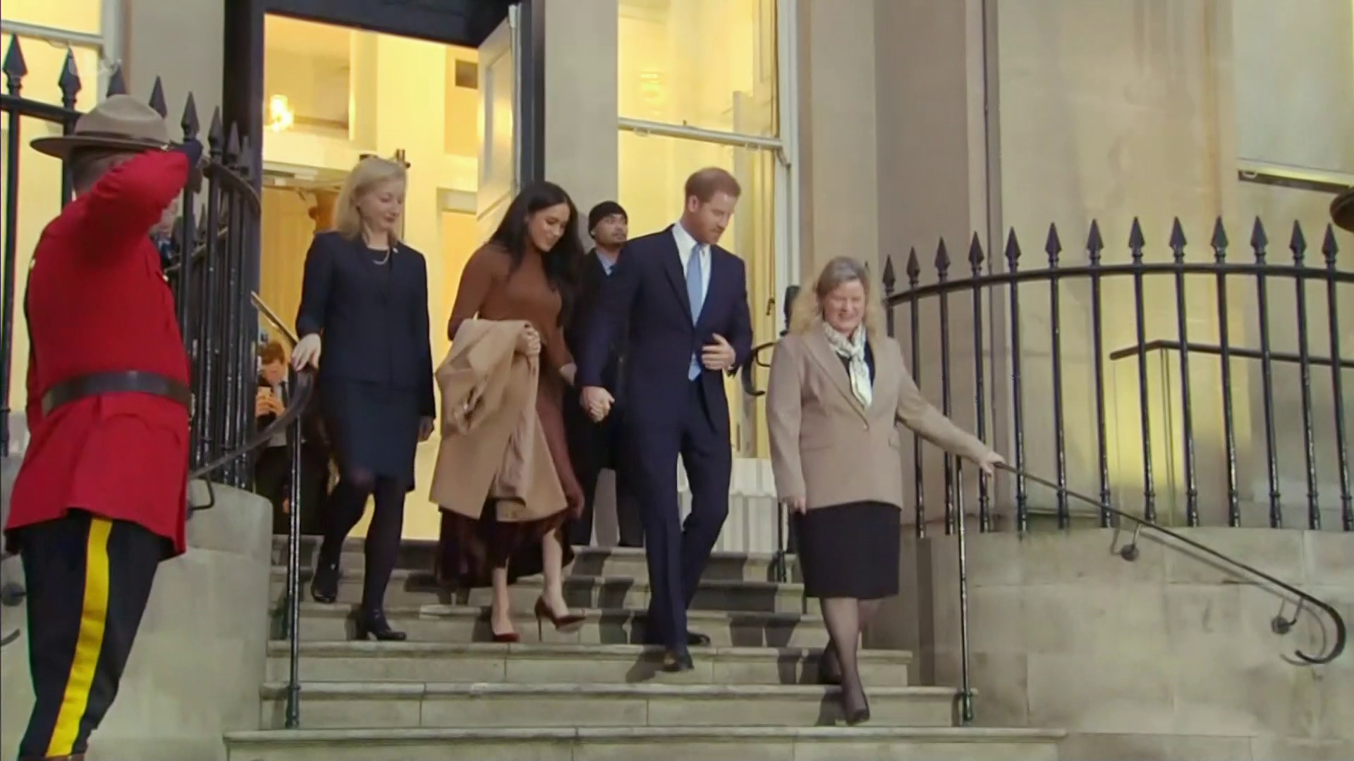 The documentary follows the news that the Duke and Duchess of Sussex are stepping down as royals
