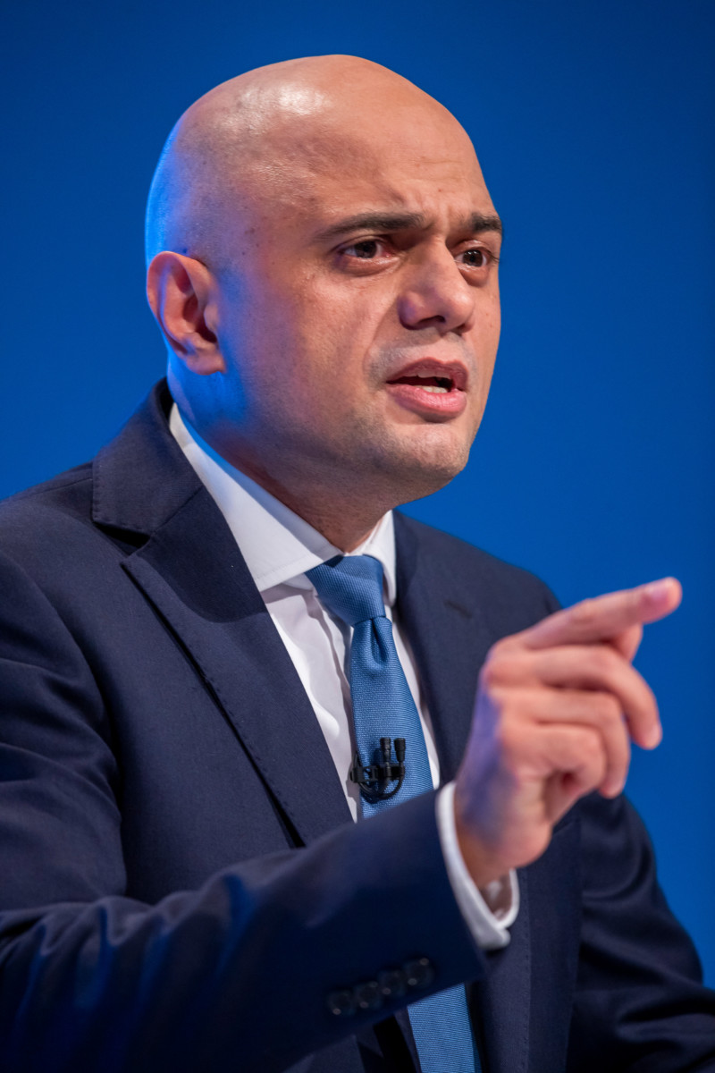 Mr Javid was appointed as the first British-Asian Chancellor after Mr Johnson won the Tory leadership contest last July
