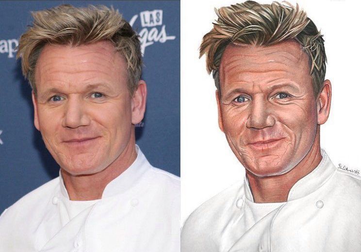 It looks like Sophie has all the right ingredients to draw celebrities including chef Gordon Ramsey