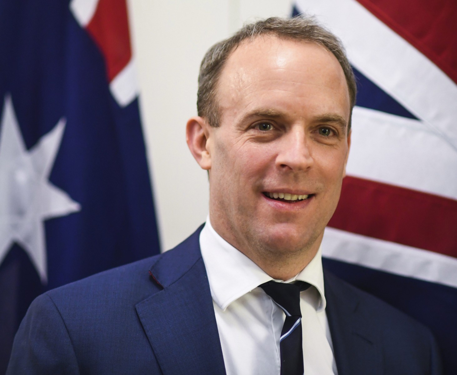 Dominic Raab promised UK support for areas of Australia ravaged by bushfires while on a visit to discuss a trade deal
