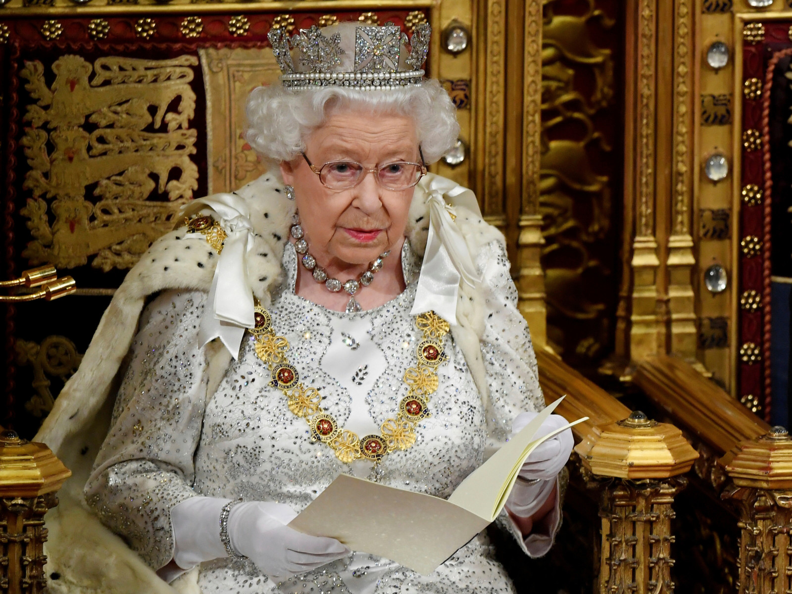  The queen will give her first televised address outside of her Christmas speech since 2002