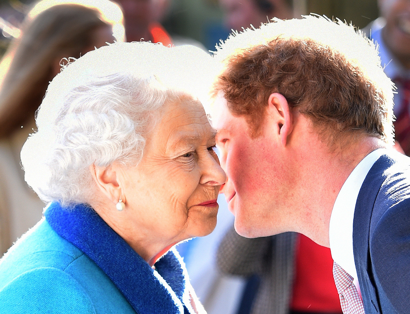 The Queen is a loving grandmother who Im sure listened to Harry and gave him great advice
