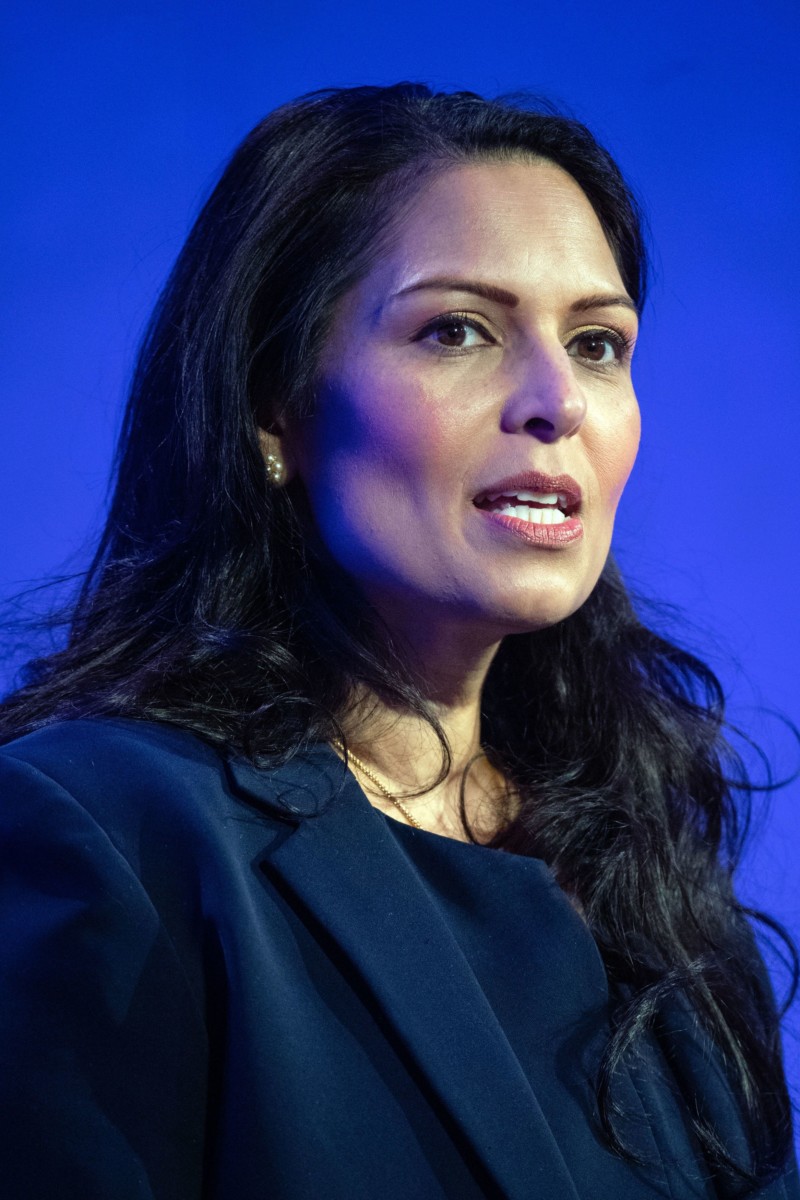 Priti Patel has been described as courteous and determined in her job