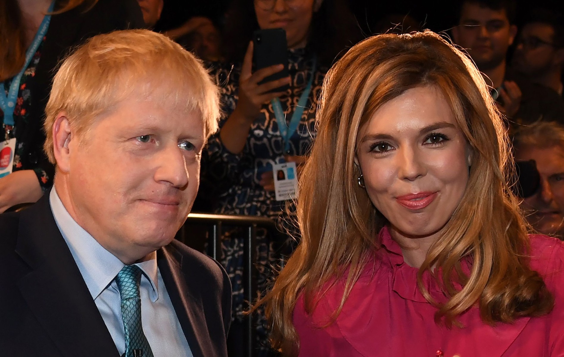 The PM announced his engagement to girlfriend Carrie Symonds on Saturday with the couple also expecting a baby
