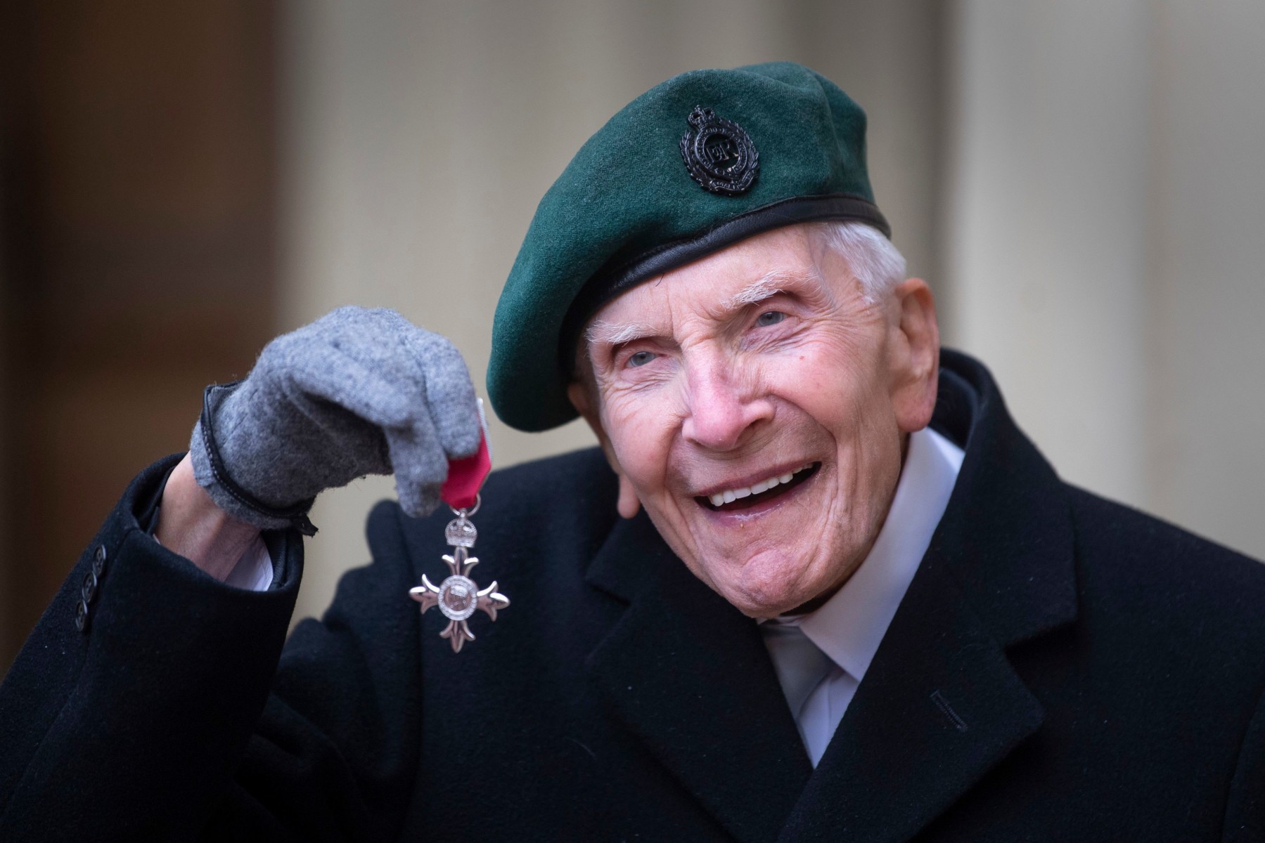 Harry has dedicated his MBE to the 22,442 comrades who were killed on D-Day