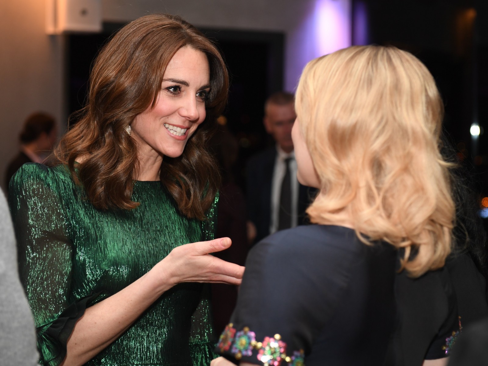 Kate and William are still shaking hands with people they meet