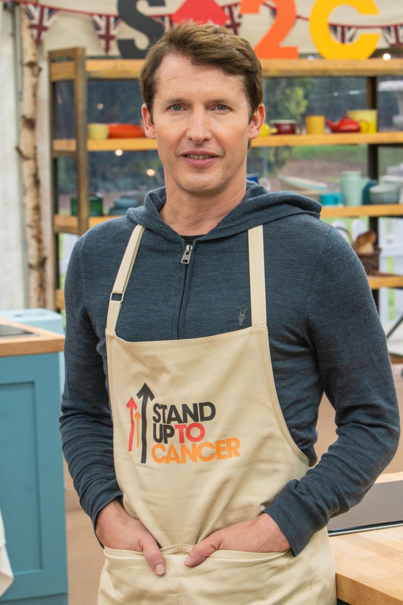 The singer James Blunt is hoping to deliver some Beautiful bakes