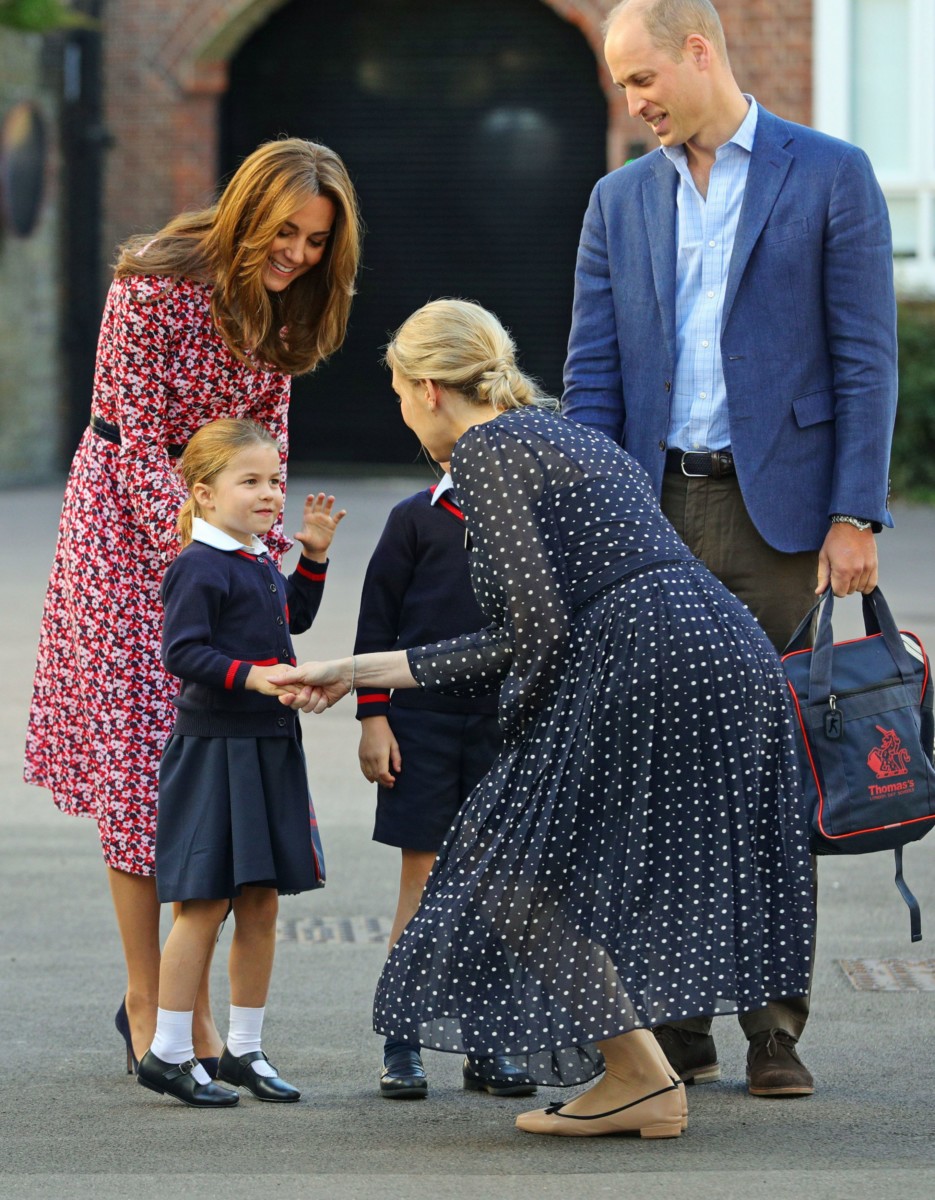 The princess is known simply as Charlotte Cambridge at school