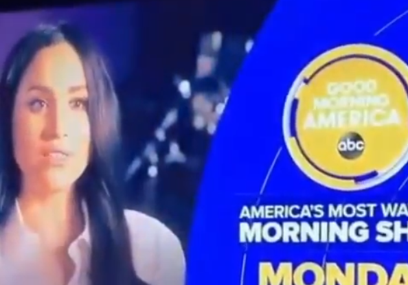A TV advert reveals she will appear on Good Morning America on Monday