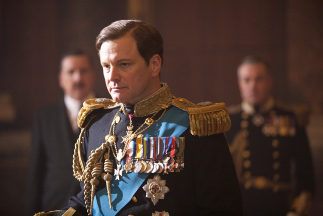 Colin Firth starred at King George VI in hit film The Kings Speech