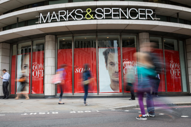 M & S shut non-essential departments to comply with Government directives 