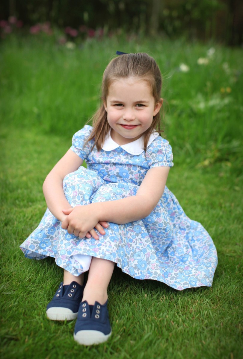 Kate Middleton and Prince William have released new pictures of Princess Charlotte to mark her fourth birthday