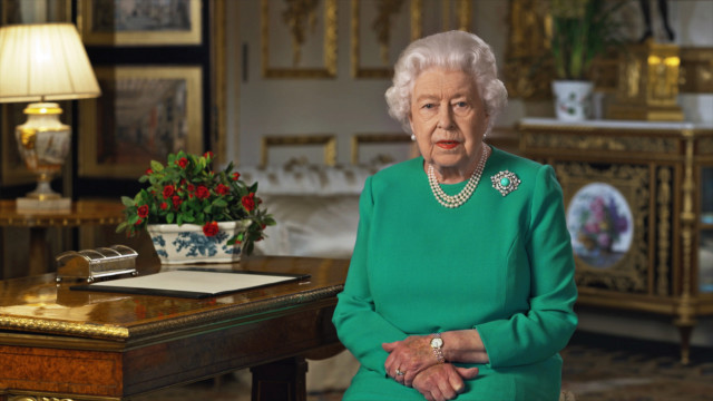 It was the Queen's second address to the nation in little over a month, following her April broadcast on coronavirus